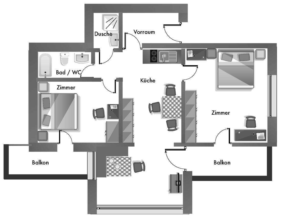 Appartement Kristall Tauplitz Exteriér fotografie